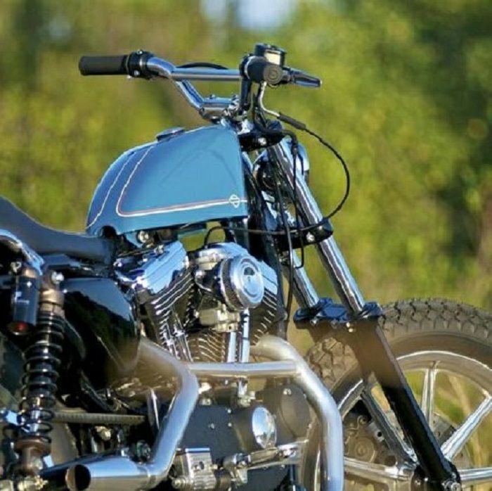 SALE】Biltwell H2ハンドルバー ディンプル付 ブラック |ハーレー 