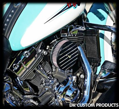 ハーレーM8用 フィンデザイン コンプリート ハイフローエアクリーナー コントラストカット DK-Custom