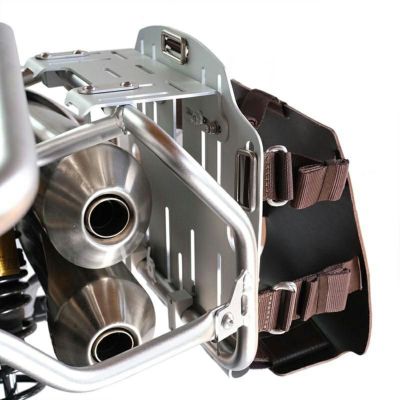 UNIT GARAGE サイドキャリングシステム用 エキゾーストアダプター シルバー Pan America