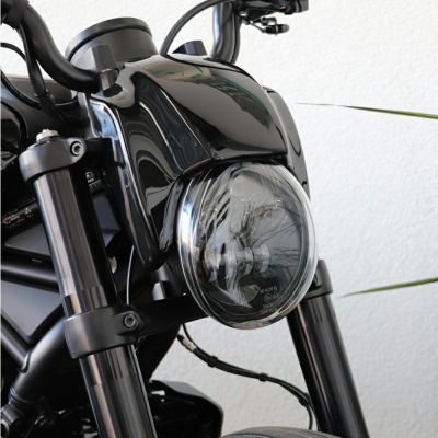 スポーツスターS NRSスタイル LEDヘッドライトキット(グロスブラック) Cult Werk