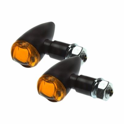 PB2 LEDウィンカー アンバーレンズ ブラック MCS