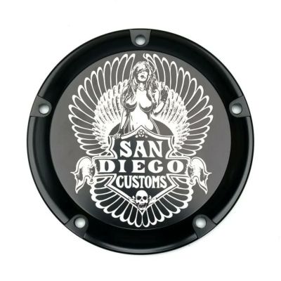 M8 ソフテイル EASYデザイン ダービーカバー San Diego Customs