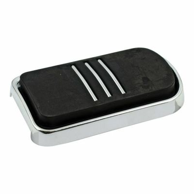ソフテイル、ツーリング、トライク トライレール ブレーキペダルパッド クローム MCS