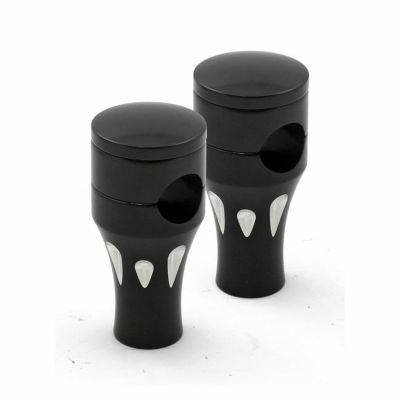 TALON ハーレー、アルミニウムライザーキット 3インチ ブラック