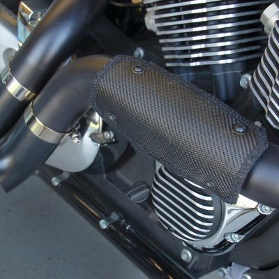 フレキシブル ヒートシールド 4x8インチ オニキスブラック DEI