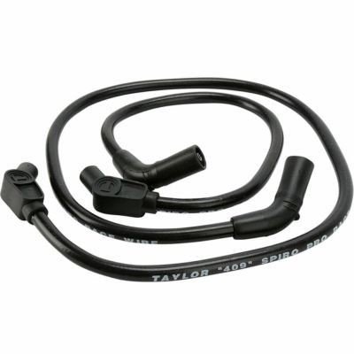 2009～2016 ツーリング 10.4MM カスタムプラグコード ブラック TAYLOR