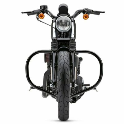 スポーツスター用エンジンガード スタンダード ブラック COBRA
