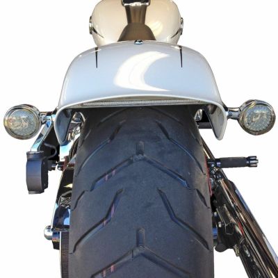 FXSB/SE、FXBR/S LEDフェンダーエッジライト クローム  カスタムダイナミクス (Custom Dynamics)