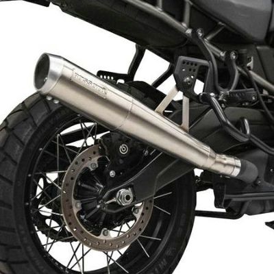 ハーレー パンアメリカ スリップオンマフラー ステンレスシルバー Bassani