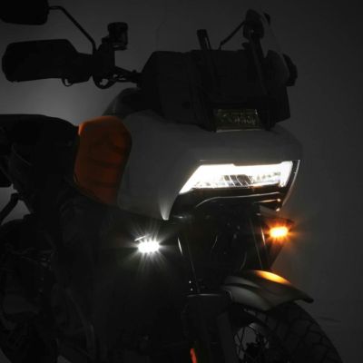 ハーレー パンアメリカ T3 フロントターンシグナル アップグレードキット DENALI
