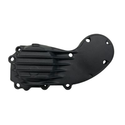 スポーツスター用カムカバートリム ナックル/パンスタイル ブラック EMD