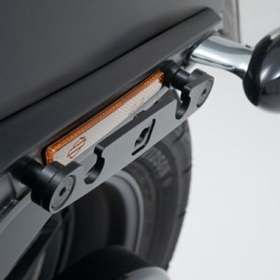 ハーレー FXFB、FXFBS SLHサイドキャリア(LH2/左) SW-MOTECH