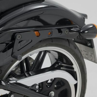 ハーレー FLFB、FLFBS、FXBR、FXBRS SLHサイドキャリア(LH1/左) SW-MOTECH