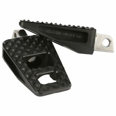 【セール】M8ソフテイル P-54 フットペグ パッセンジャー用 ブラックアルマイト スラッシンサプライ(THRASHIN SUPPLY)