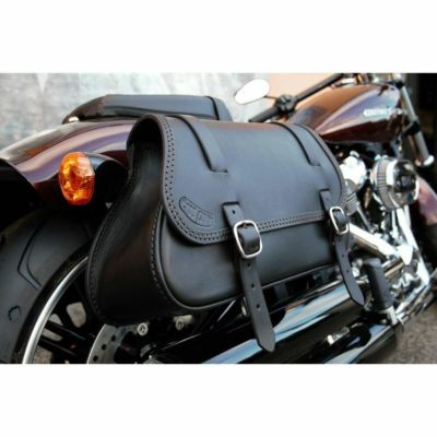 M8FLSL用サドルバッグ フォーク・ラピッド ブラック 右用 エンズクオイオ