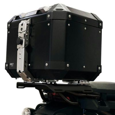 ハーレー Pan America用 ATLASアルミトップケース(36L)/プレート(ブラック)/サポートキット UNIT GARAGE