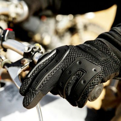【SALE】Biltwell Anza メッシュグローブ ブラックアウト
