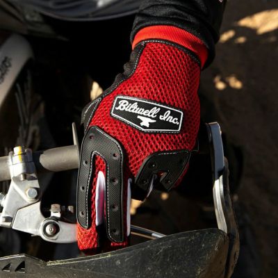 【SALE】Biltwell Anza メッシュグローブ レッド
