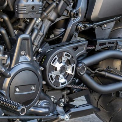 スポーツスターS用フロントスプロケットカバー Ricks Motorcycles