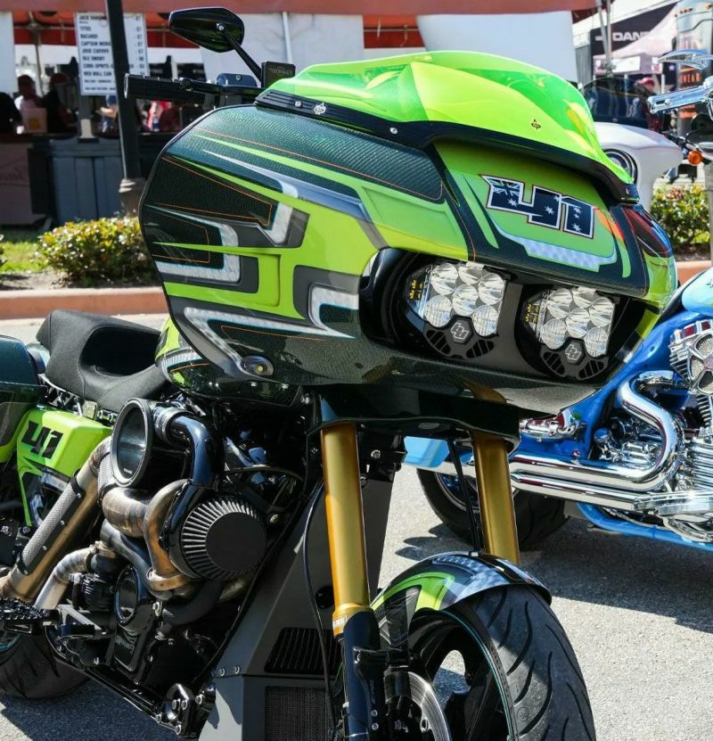 アイスカラーフレア ウィンドシールド レッドアイス 6インチ スポーツ Klock Werks、1