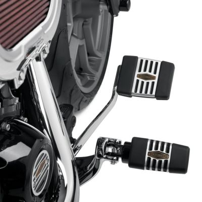 ハーレー FXBR、FXBRS、FLSB 66 Collection スモール・ブレーキペダルパッド ブラック