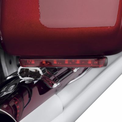 Electra Glo ステルス LEDサドルバッグライト レッドレンズ