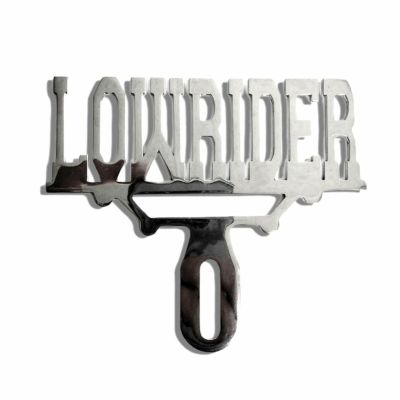 ライセンスプレート トッパー LOWRIDERデザイン CMC