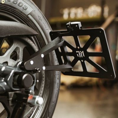 【セール】スポーツスターS サイドナンバーブラケット(Premium Type・日本ナンバー対応) Killer Custom