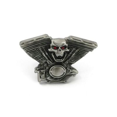 MCS ライセンスプレートマウントボルトセット ENGINEスカル