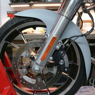 ハーレー ツーリング 16-19インチ・CAFEコンポジットフロントフェンダーキット(サテンブラケット) Paul Yaffe