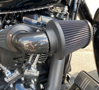 【SALE】VANCE&HINES ウィーブドカーボン VO2ファルコンエアクリーナー