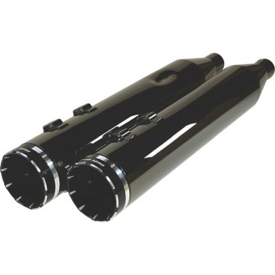ハーレー M8ツーリング 4.5インチ HPスリップオンマフラー エクリプス/トレーサーエンド Khrome Werks