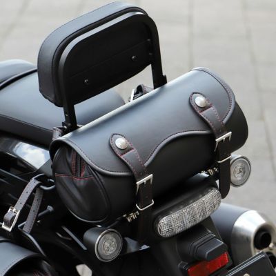 ナイロンツールバッグ ブラック/レッドステッチ 3.5L DEGNER（デグナー）