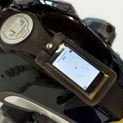 UNIT GARAGE レザーPhoneケース ブラウン