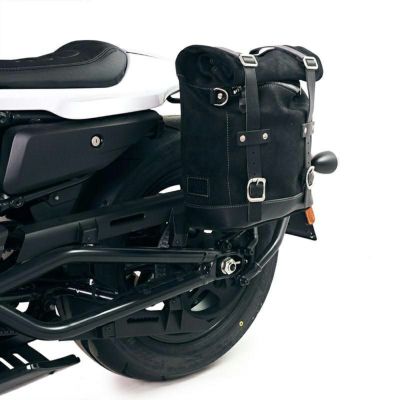 スポーツスターS キャンバスサイドパニアキット ブラック/ブラック（左用） UNIT GARAGE