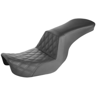 【SALE】ハーレー ツーリング ツアー・ステップアップ 2UPシート フロントLSステッチ Saddlemen