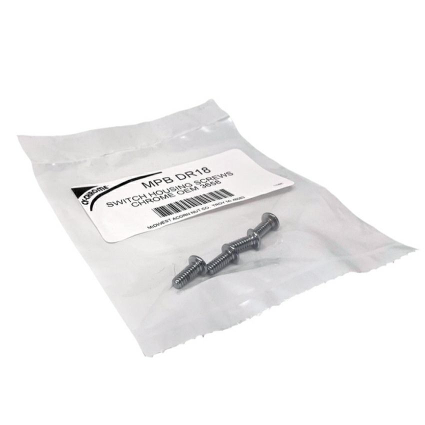 ハーレースイッチハウジング ハーレー スイッチハウジング用スクリューキット クローム Drag