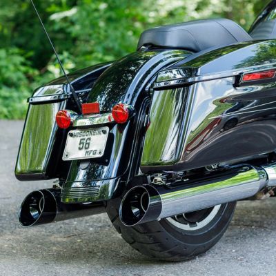ハーレー ツーリング Deluxe サドルバッグリッドカバーセット ブラック 