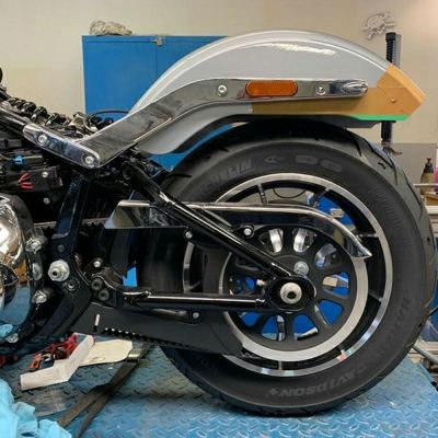 KODLIN M8ソフテイル 1インチ・リアショックエクステンション