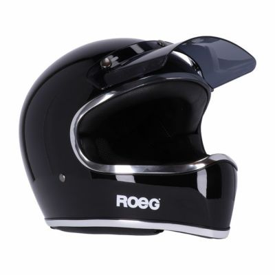 Roeg Peruna モトスタイルヘルメット MIDNIGHT メタリック・ブラック