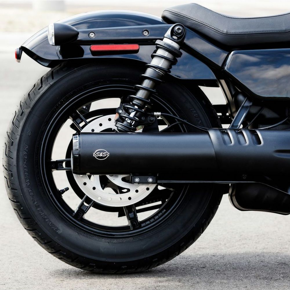 ハーレー RH975 ナイトスター Grand National 4.5インチ スリップオンマフラー S&S 2