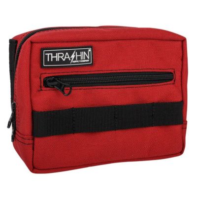 スラッシンサプライ(THRASHIN SUPPLY) バーバッグ レッド