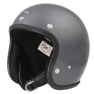 SHM Genuine ジェットヘルメット ガンシップグレー