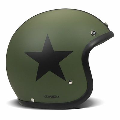 DMD ビンテージコレクション ジェットヘルメット STAR GREEN