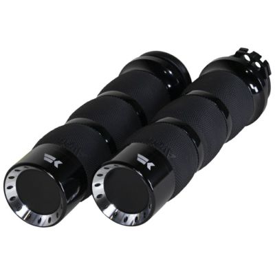 ハーレー Air Cushion Turbine ハンドグリップセット(ケーブルスロットル用) Khrome Werks