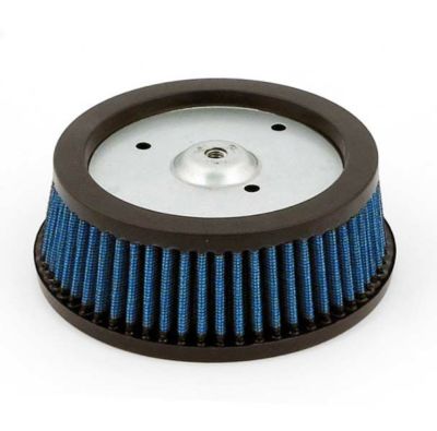 ハーレー ソフテイル、ツーリング、ダイナ、スポーツスター Screamin Eagle Stage1/2 エアクリーナー用 Blue Lightning ハイフローエアフィルター MCS