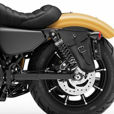 スポーツスター 本革レフト・ソロサドルバッグ スモール BAD&G CUSTOM