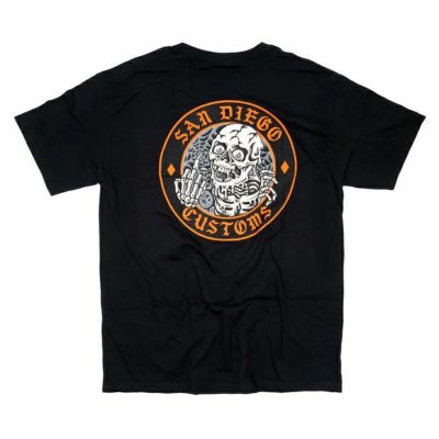 SKIPPER SS Tシャツ SAN DIEGO CUSTOMS
