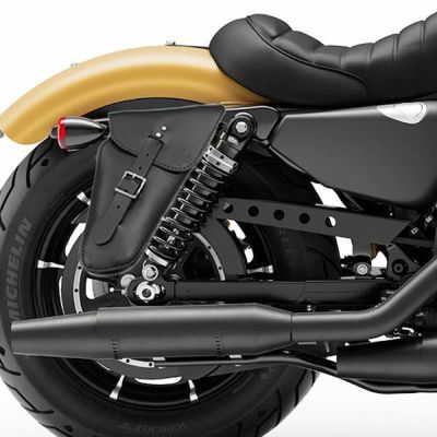 スポーツスター 本革ライト・ソロサドルバッグ スモール BAD&G CUSTOM