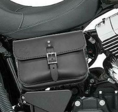 ボルトオン サイドバッグ 本革 BAD&G CUSTOM　2006以降ダイナ 